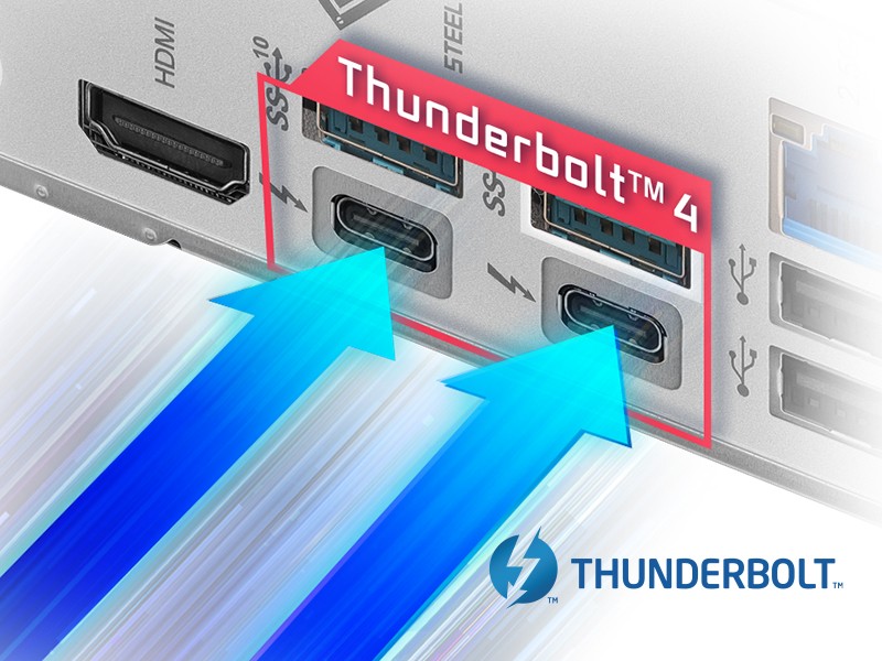Thunderbolt™ 4/USB4 